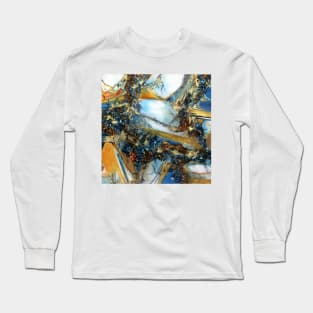 Agate Geode Square Long Sleeve T-Shirt